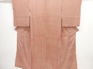 大正ロマン　紋錦紗　縞模様着物